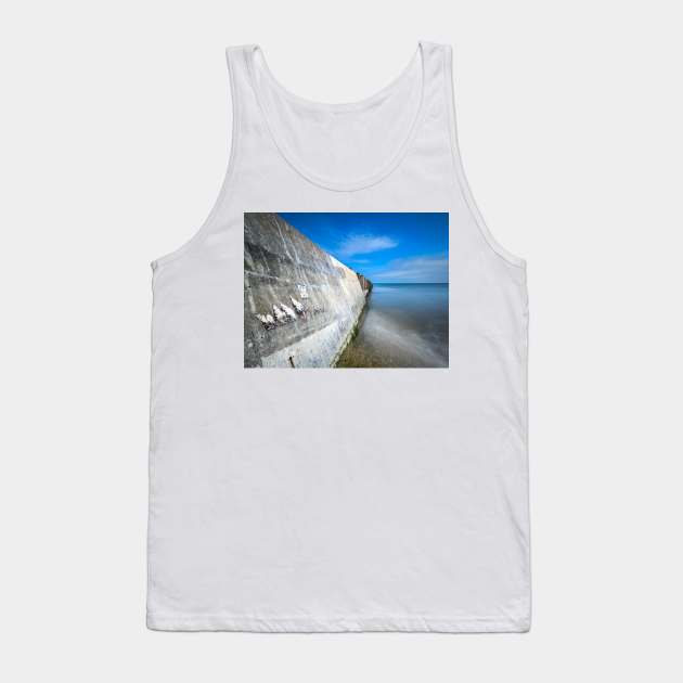 Banksy Seaside artwork Tank Top by Robert john